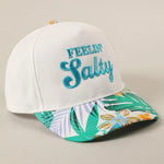 Feelin’ Salty Summer Trucker Hat- Aqua