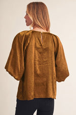 Bionca Metallic Caramel Top