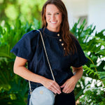 Cece Circular Crossbody Baby Blueby Caroline Hill