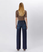 90's Vintage Super High Rise Dark Wash Loose Jeans by Vervet