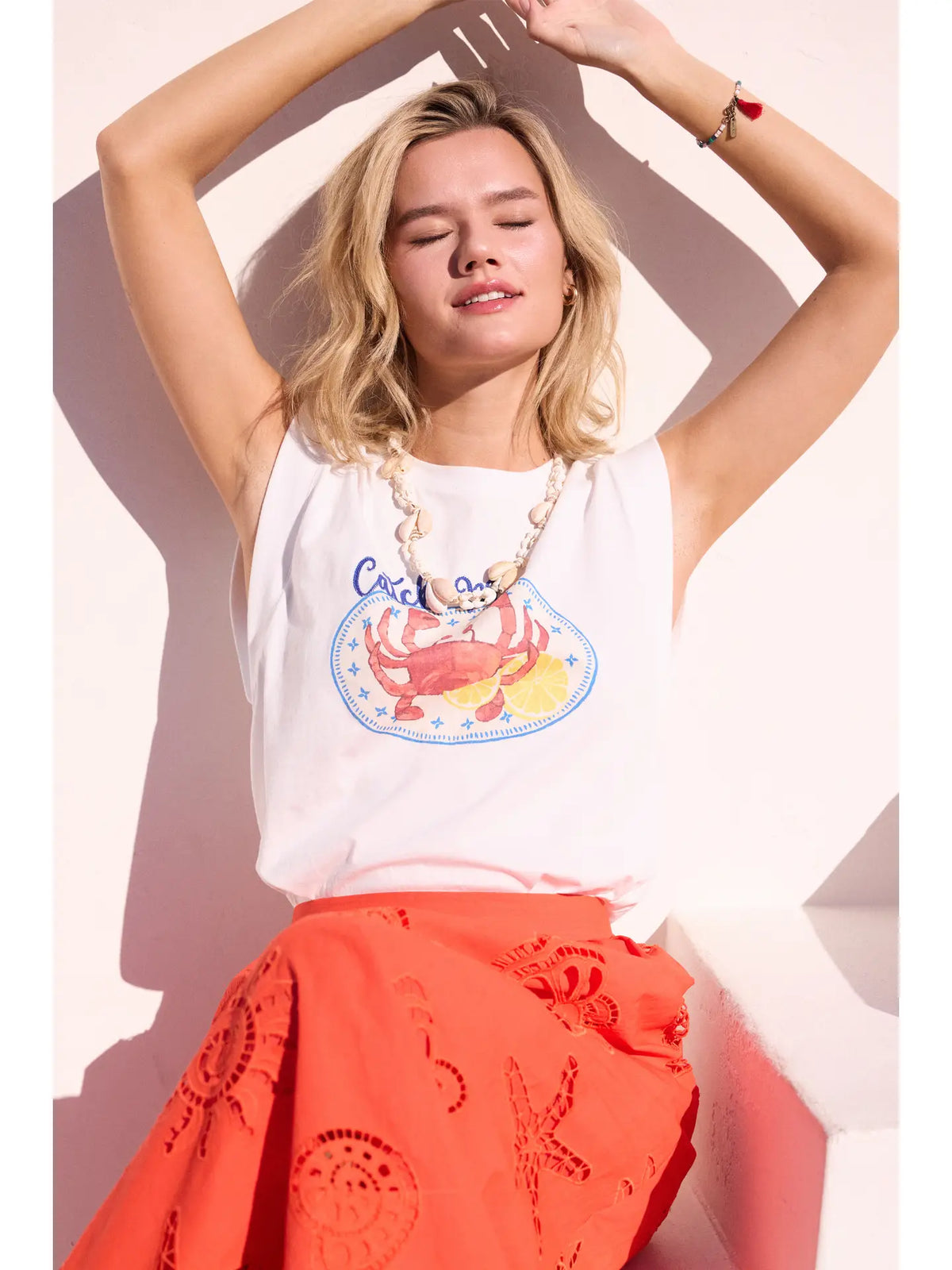 Catch Me if You Can Crab Tee