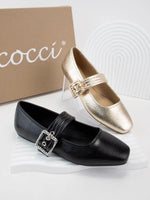 CLASSIC MARY JANE BALLET FLAT - BLACK