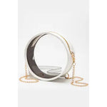 Clear White Crossbody