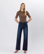 90's Vintage Super High Rise Dark Wash Loose Jeans by Vervet