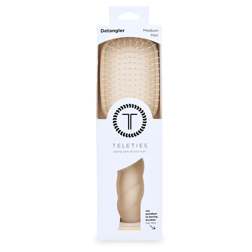 TELETIES DETANGLER HAIRBRUSH- for thick hair