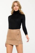 THML Leather Skort