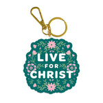 LIVE IN CHRIST KEYCHAIN