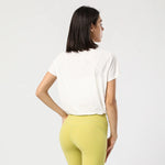 Round Neck Drawstring Adjustable Quick-Dry T-Shirt