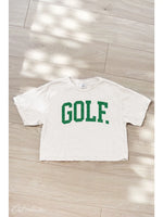 GOLF CROPPED TEE