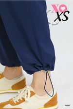 On the Go Drawstring Joggers-**Navy, Black or Sage