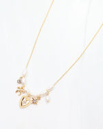 RANDOLPH DELICATE HEART CHARM NECKLACE