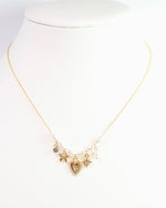 RANDOLPH DELICATE HEART CHARM NECKLACE