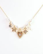 RANDOLPH DELICATE HEART CHARM NECKLACE