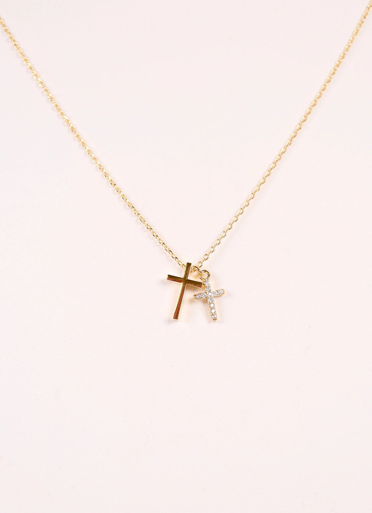 FRANCIA CROSS NECKLACE