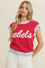 Rebels Gameday Sweater Vest