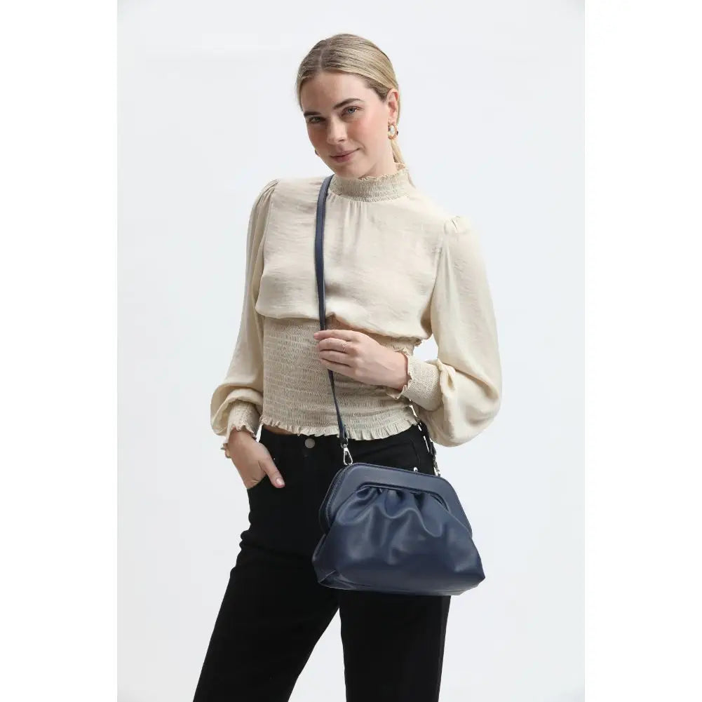 Charlotte Crossbody ** ivory, navy, or cognac