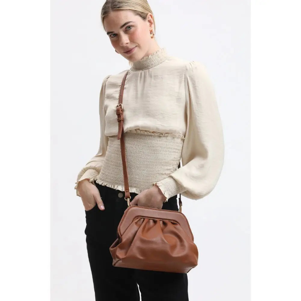 Charlotte Crossbody ** ivory, navy, or cognac