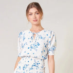 Chandler Smocked Top Floral Top