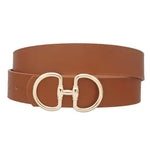 Horsebit Belt - BLACK OR CAMEL
