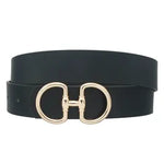 Horsebit Belt - BLACK OR CAMEL