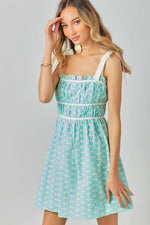 Jade Floral Mini Dress