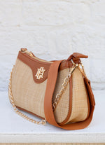 Caroline Hill GIANNA CROSSBODY- ** cognac brownor beige tan