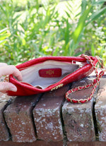LIVI CROSSBODY- LEOPARD OR RED
