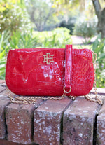 LIVI CROSSBODY- LEOPARD OR RED