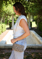 LIVI CROSSBODY- LEOPARD OR RED