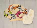 STONE SWEATER WITH FLOWERS: SALE $25.00